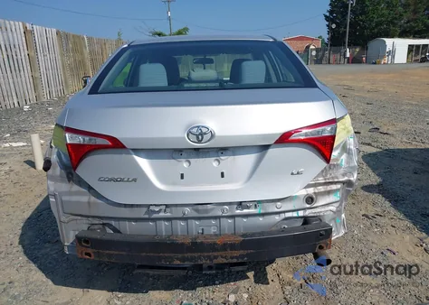 2016 Toyota Corolla L/Le/Le Pls/Prm/S/S Pls from USA, damaged, VIN 2T1BURHE4GC723335
